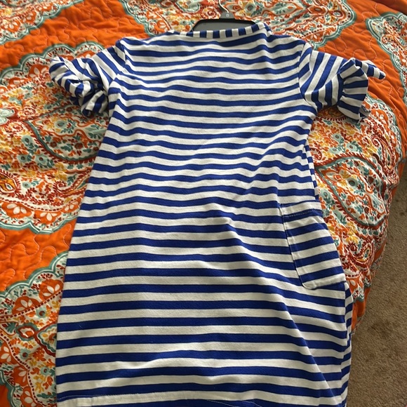 Blue and White Apple Dress “A” monogram. - Picture 5 of 6